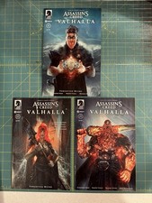 Assassin's Creed: Valhalla - Forgotten Myths #1-3 Dark Horse Complete Set 2022