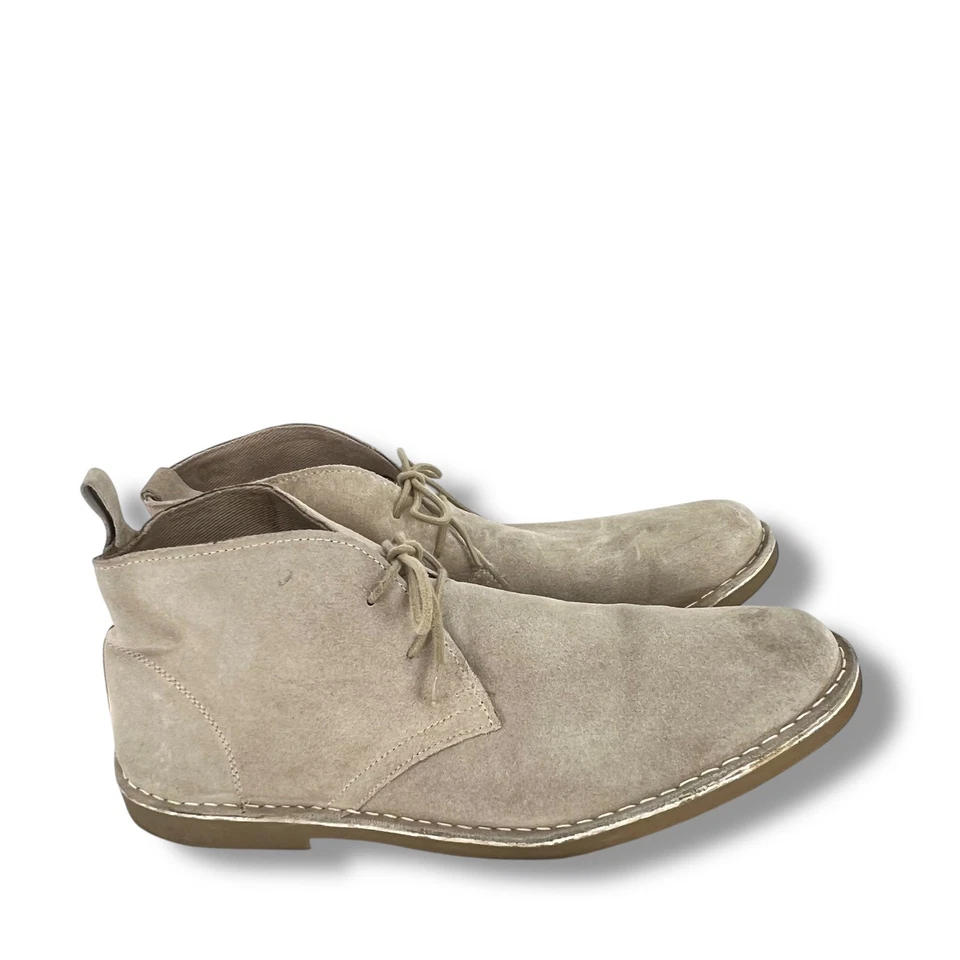 ROUTE 66 Men's Tan Suede Chukka Boots 11 Academia Preppy Collegiate - Image 4 of 4