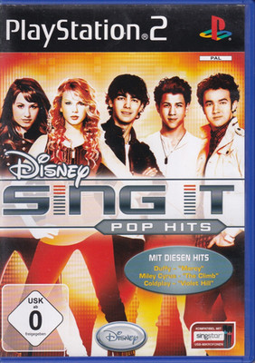Disney Sing It: Pop Hits (Sony PlayStation 2) PS2 Spiel gebraucht - CIB