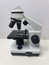 Microscope 4x 10x 40x White Not Tested