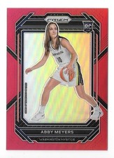2023 PRIZM WNBA BASKETBALL RC #143 ABBY MEYERS 173/199 ROOKIE RED PRIZM,MYSTICS