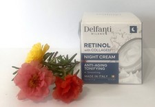 RETINOL WITH COLLAGEN, ANTI AGING-TONIFYING, SMOOTHING NIGHT CREAM, ITALY, SALE