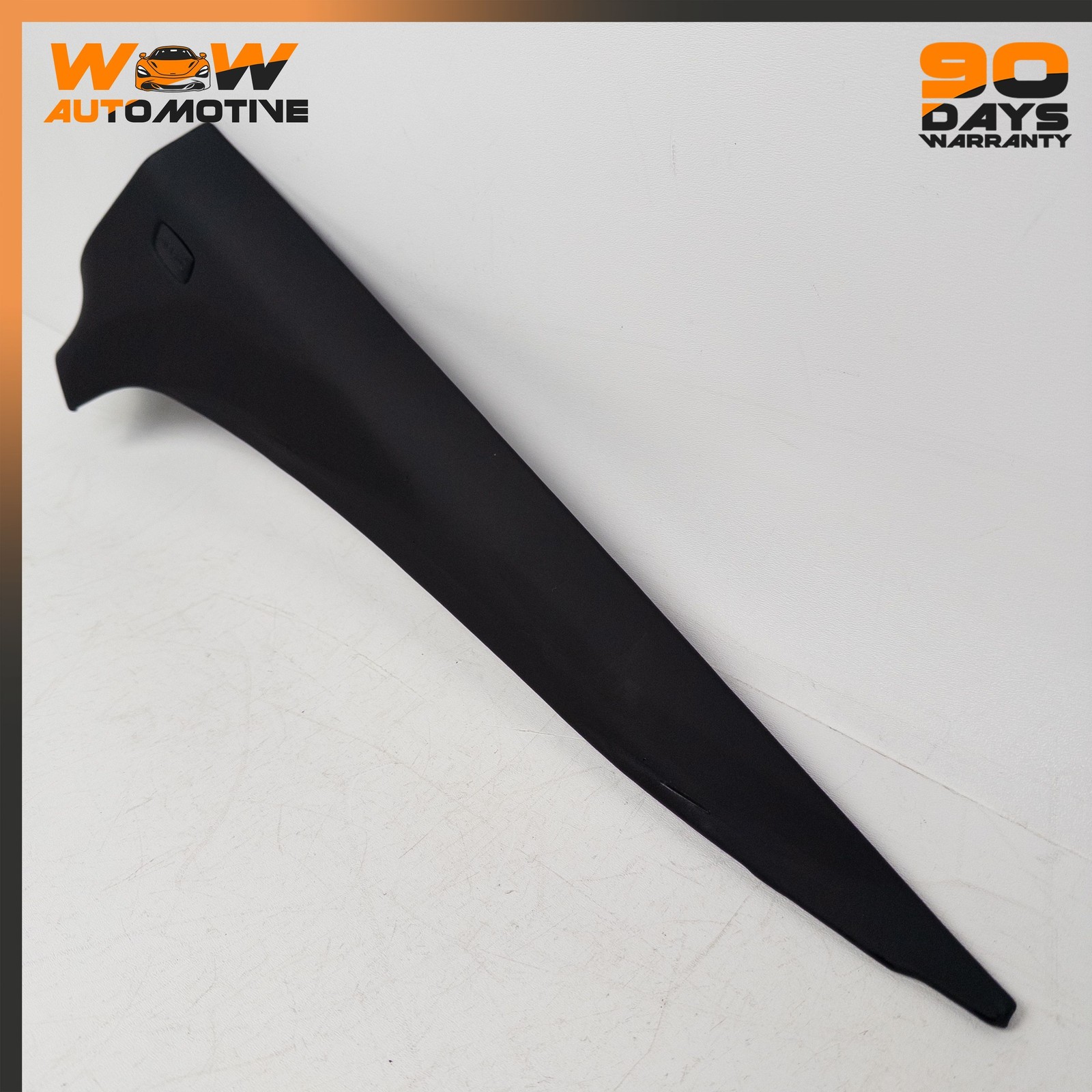 04-10 BENTLEY CONTINENTAL GT REAR RIGHT QUARTER UPPER C PILLAR TRIM BLACK OEM