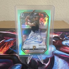Bowman Chrome 2024 Konnor Griffin Autograph /125 Pittsburgh Pirates CPA-KG