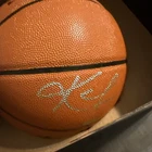 Upper Deck Buckets2025 kevin love autographed Spalding Indoor/outside Basketball
