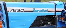 Adesivi serie decalcomanie scritte Landini 7830 cingolato originali  da 4 pezzi