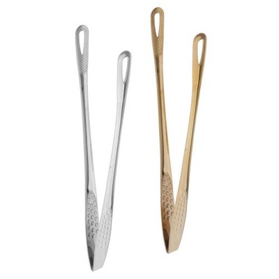 Küche Edelstahl BBQ Kochen Grill Zange 9,5 Zoll
