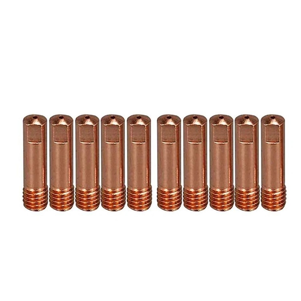 Kit 20 Pezzi Ugelli Per Torcia MIG Saldatore – Consumabili Per MB15, ML1500, G15 – Punte M6 0,8mm E Coniche - 3