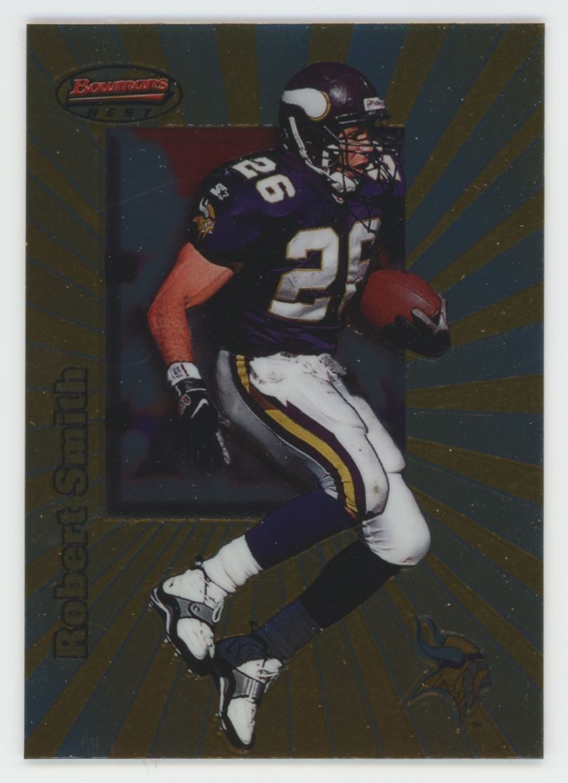 1998 Bowman's Best Robert Smith Minnesota Vikings #74