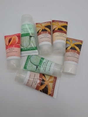 Avon Senses naturals antibacterial sanitizing Hand Gel sanitizer - Lot of 7