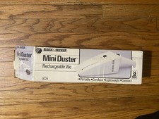 Black & Decker Mini Duster Rechargeable Vac 9...