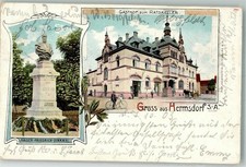 13566007 - 6530 Hermsdorf Kaiser Friedrich monument inn to the Ratskeller