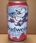 Cincinnati Reds Budweiser 12oz beer can Anheuser-Busch Company 2023 - EMPTY — photo 1