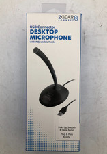 Lot 22   ZGear USB Desktop Microphone w/ Adjustable Neck AV-WFHUSBSTKMIC   New