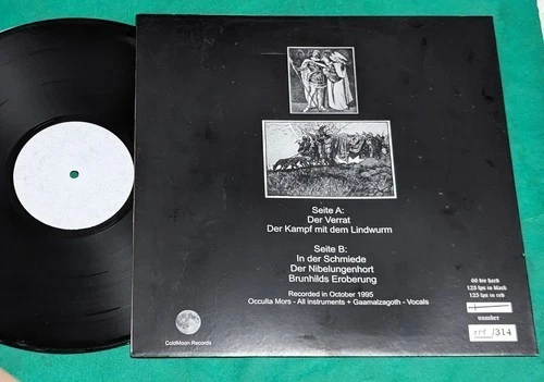 Moonblood - Siegfried Die Sage Vom Helden LP 1st press 2013 - Image 2 of 2