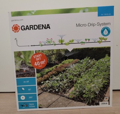 GARDENA Micro-Drip-System Start Set für Pflanzflächen 13015-20 für 40m² NEU OVP
