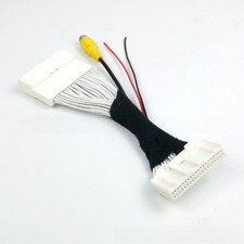 Rear Camera Adapter Monitor Connector ABS Material Plug-and-play Installation