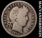 1914-D Barber Dime- Scarce Better Date No Reserve #i2179