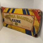 1940's MARX Bagatelle Marble Pinball Game in Box, Bazooka Army Tanks, Tin Litho