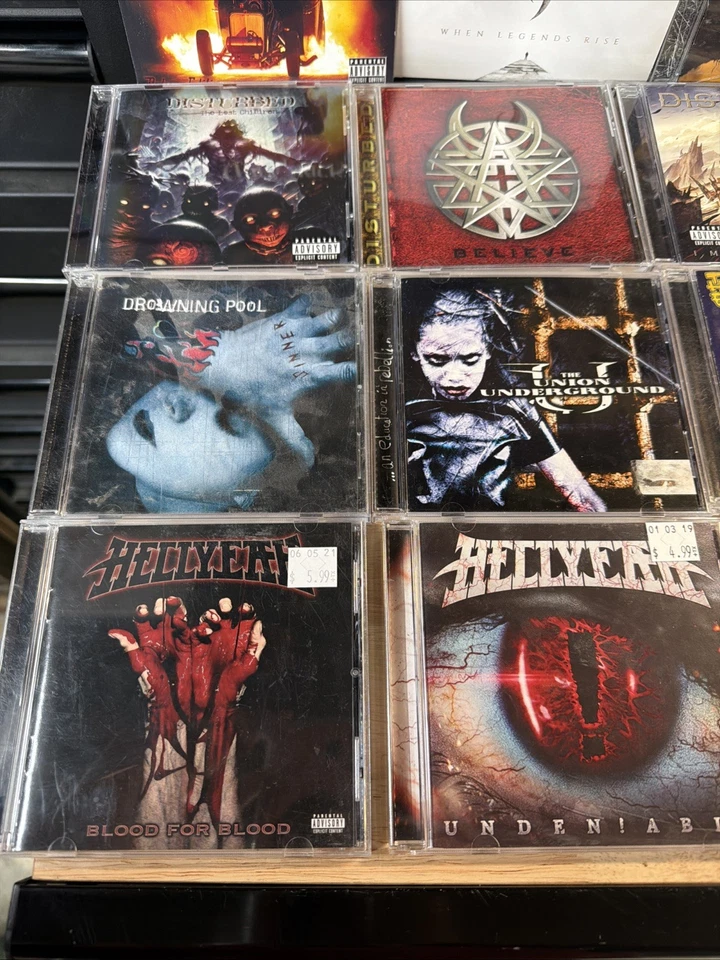 Vintage Heavy Alt Metal Classic Grunge Rock CDs Mixed Bands Collection Lot x26 - Image 3 of 4