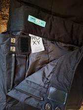 Roxy Women SMALL Dry Flight Technology 10K Black Ski Snow Snowboard Pants