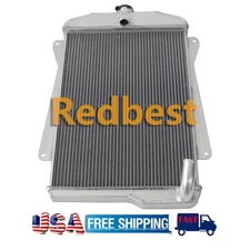 Aluminum 3Row Radiator Fit 1940 1941 Chevrolet Special Deluxe/Master 85 3.5L L6
