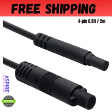 Extension Cord Dash Cam Backup Camera Rear View Recorder Cable 4 Pin , 6.5Ft