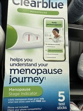 Clearblue Menopause Stage Indicator - 5 Test Sticks Exp 02/26 New Reg Price 32