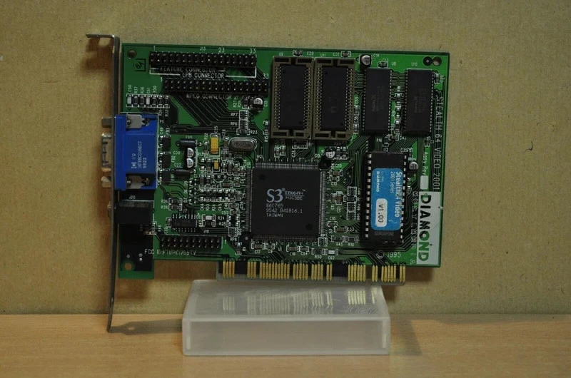 FTUPCI765TV diamond multimedia systems pci vga S3 TRIO64V+ 2MB ram - Image 4 of 4