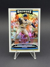 2006 Topps Chrome #141 Chris Capuano Refractors