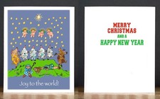 Christmas Cards: Angels and Shepherds