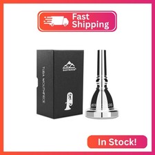 EASTROCK Tuba Mouthpiece 24AWSilver