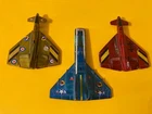 Mattel Hot Birds lot, 3 planes, Hot Wheels Redline 1972