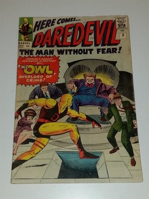 DAREDEVIL #3 VG+ (4.5) AUGUST 1964 MARVEL COMICS