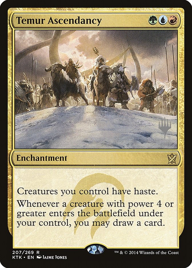 MTG Temur Ascendancy Promo Pack Khans of Tarkir Promos 207 Foil NM Rare