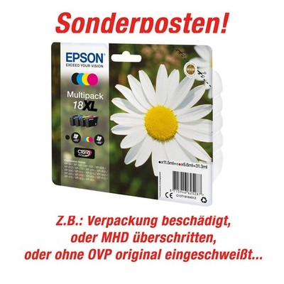 Original Epson Patronen T1816 XL Multipack für XP 315 402 405 412 415 422 425