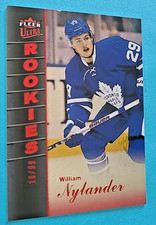 2016-17 William Nylander Fleer Showcase Ultra U10 RED RUBY Rookie RC /99