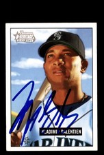 Signed Baseball Card Auto 2005 Bowman Heritage #265 Wladimir Balentien Mariners