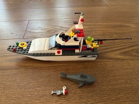 LEGO City Fishing Boat 4642 and Coast Guard Sea Plane 30225