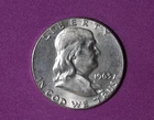 1963- Franklin Half Dollar Silver #P34083