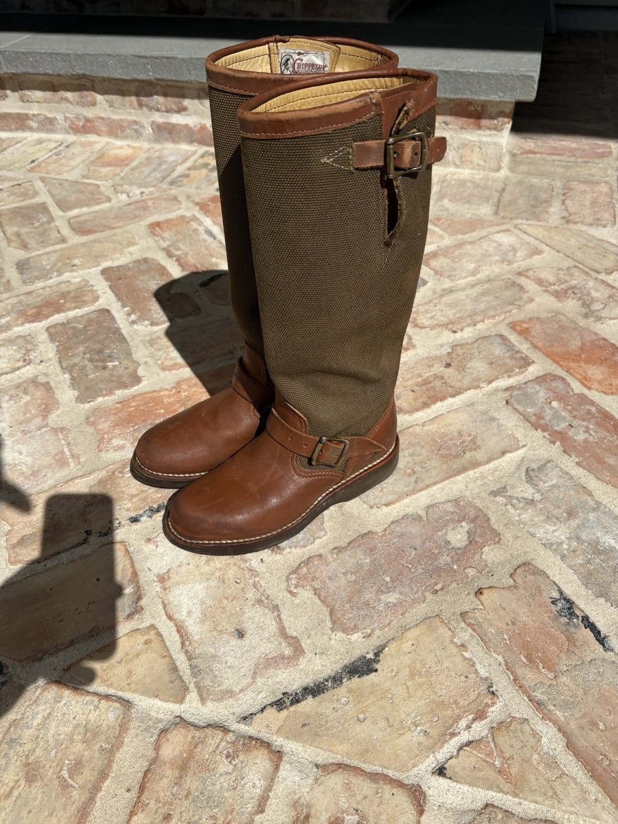 Chippewa Snake Proof Boot Womens Mens Sz 5.5 M EXCELLENT