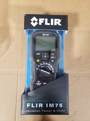 FLIR IM75 INSULATION TESTER / MultiMeter VFD & Bluetooth Meterlink - NEW