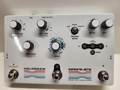 Hologram Infinite Jets Resynthesizer, Powercord, Box & Manual