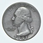 1941 Washington Quarter Estate Coin Collection *943