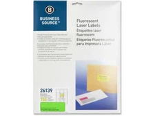 Bus. Source 1" Fluorescent Laser Labels