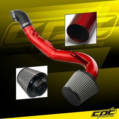 For 06-11 Honda Civic Si 2.0L 4cyl Red Cold Air Intake + Blue Filter Cover