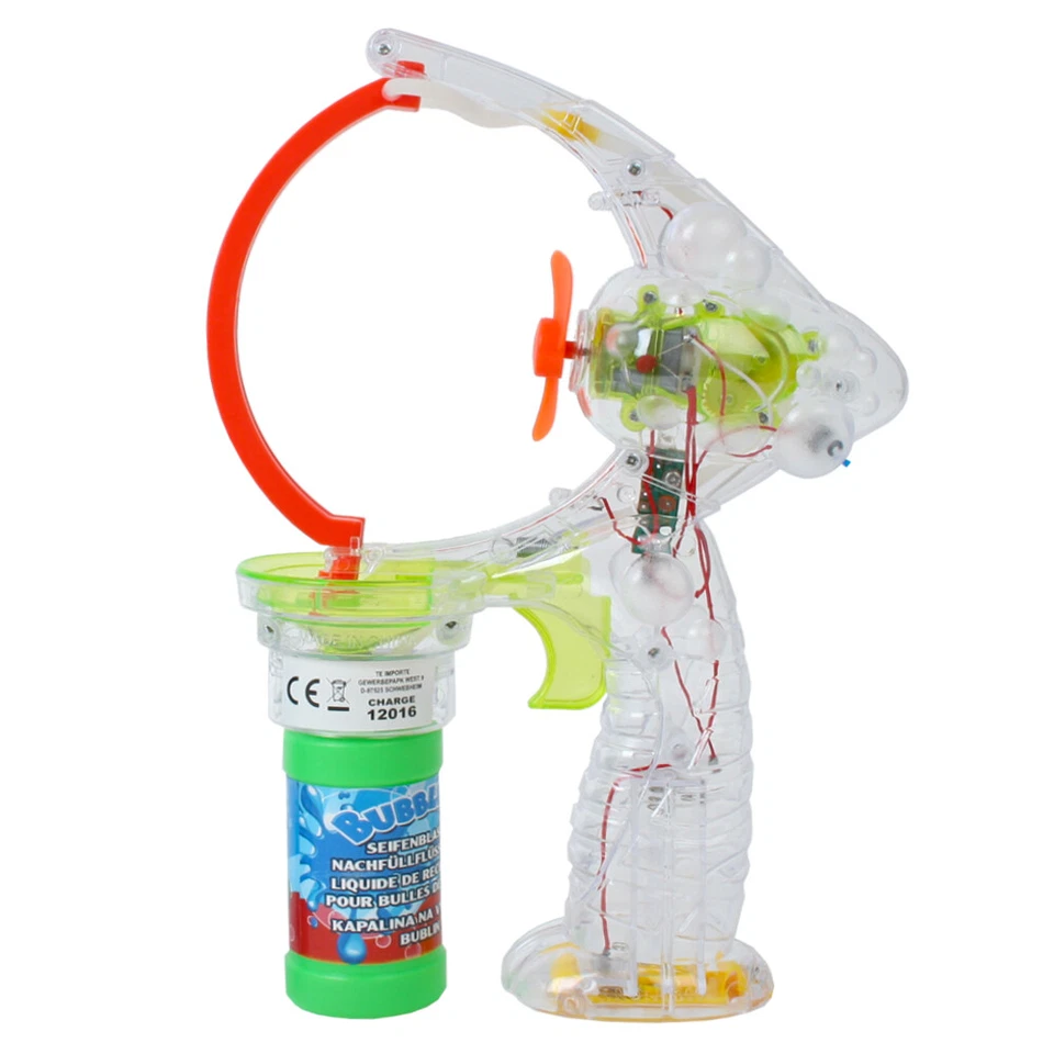 4 Stk. XXL Seifenblasenpistole Bubble Gun Seifenblasenmaschine Pistole Kinder - Bild 3 von 4