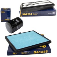 Inspektionspaket Filterset SCT FüR KIA Picanto 1.0 1.1 SA BA 61 PS 63 PS 65 PS