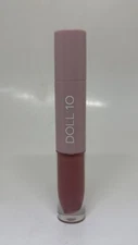 DOLL 10 Nude Lip  Wardrobe Duo Lip gloss Lipstick FLAUNT FULL SIZE NEW