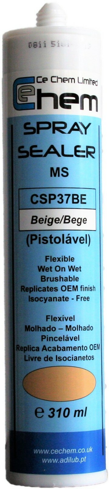 Beige Ochre Sprayable Seam Sealer – Factory Finish Professional (CSP37BE)